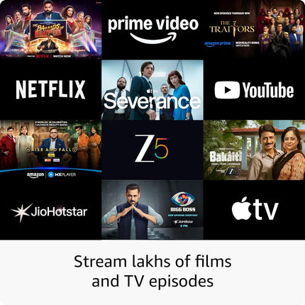 Amazon Fire TV Stick 4K Plus (newest model), Alexa Voice Search, Cinematic 4K streaming with HDR10+, Wi-Fi 6, Dolby Vision/Atmos