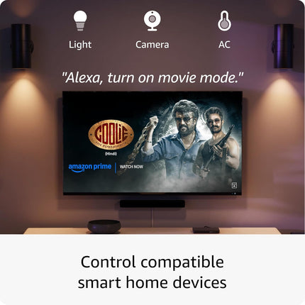Amazon Fire TV Stick 4K Plus (newest model), Alexa Voice Search, Cinematic 4K streaming with HDR10+, Wi-Fi 6, Dolby Vision/Atmos