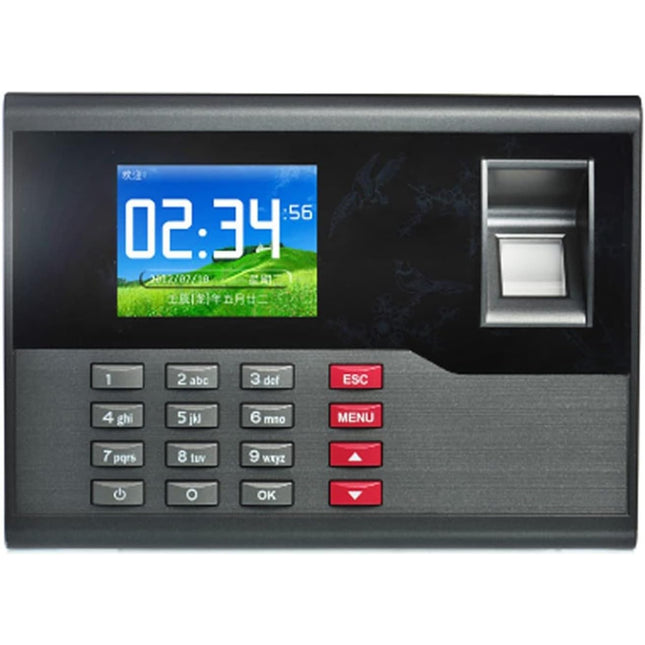 Realand A-C121 2.8 inch Color TFT Screen Fingerprint & RFID Time Attendance, USB Communication Office Time Attendance Clock