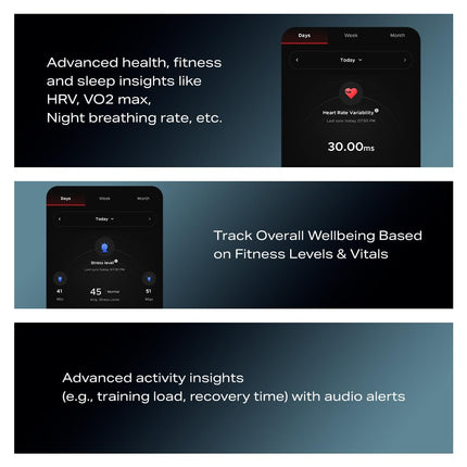 Boat Valour Watch 1 GPS, AI Based Auto Gym Mode, Built-in GPS, Advanced X2 Chip, 6-axis sensors, 3 ATM,15 Days Battery,1.43" AMOLED Display w/Gorilla Glass Smart Watches for Man (Fusion Grey) - Unboxify