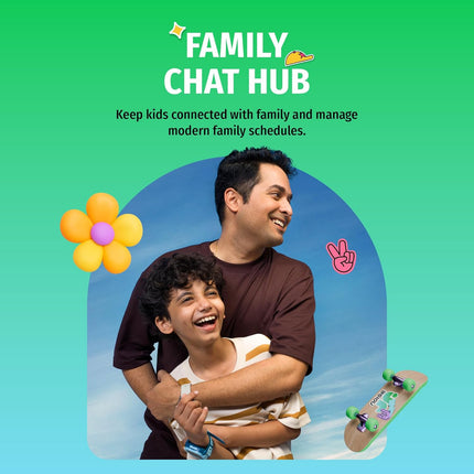 Noise Junior Explorer 2 Smart Watch for Kids with 4G SIM Compatible, 2-Way Video & Voice Calling, Geofencing, Real Time Location Monitoring via Google Maps, IP68, SOS Emergency Alerts (Frost Pop) - Unboxify