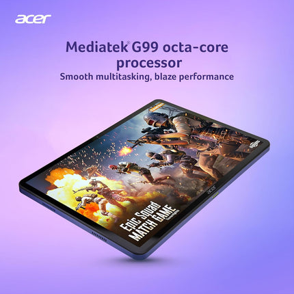 Acer Iconia Tab iM11-12M | 11.45” 60 Hz IPS Display, 450 nits, 8GB RAM + 256GB storage, 16MP Rear + 8MP Front Camera,Fingerprint Reader,Wi-Fi + 4G LTE(Calling), Android 14,BT 5.2, Slim Metal Body,Blue