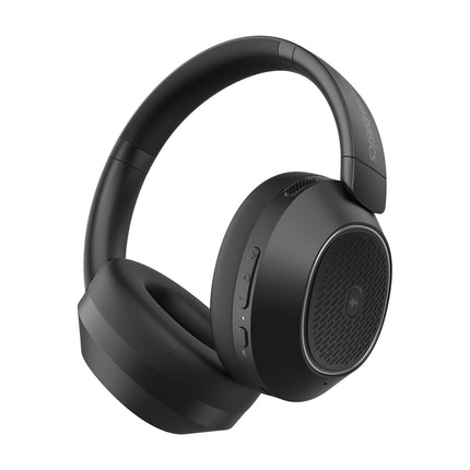 Amazon Basics Pro Series ANC Over Ear Wireless Headphones, Hybrid ANC (Up to 38 dB), Bluetooth 5.3, 28 Hr Playtime, Noise Cancelling with Mic, 40mm Drivers, Ergonomic Foldable Design, Black - Unboxify