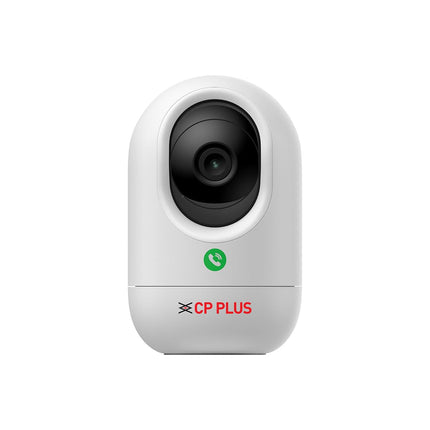 CP PLUS 4MP Quad HD Smart Wi-Fi CCTV Camera | 360° Pan & Tilt | Press to Call | CTC Cyber Secure Tech | Smart Detection Suite | View & Talk | IR Night Vision | Cloud Recording | OK Google | CP-E44Q - Unboxify