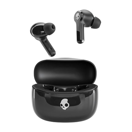 Skullcandy Ink’d ANC Wireless Earbuds with Active Noise Cancelling, 43Hr Battery + Rapid Charge, Quad Mic with ENC, 10mm Drivers, Multipoint Pairing, Sweat & Water Resistant (Black Glossy) - Unboxify