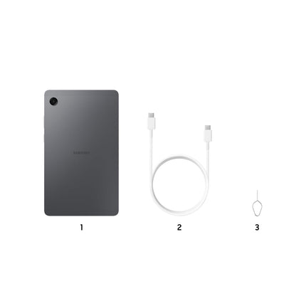 Samsung Galaxy Tab A11, 22.05 cm (8.7 inch) TFT LCD Display, Wi-Fi + LTE Tablet, Gray