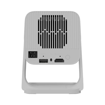 Zebronics Android Smart LED Projector, 4K UHD Support, 4000 Lumens, 100" Screen Size, 240° Tiltable, Auto Keystone, OTT Apps (Netflix, Prime), Miracast, WiFi, BT v5.4, HDMI, USB (Pixaplay 35)