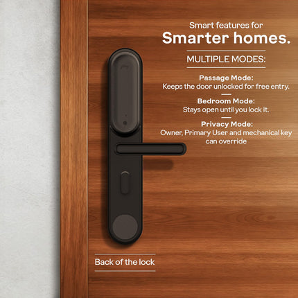 Godrej Advantis Smart Lock | GSL D1R | 3 in 1 Digital Lock I Fingerprint, Mobile App & BLE | Ideal for Right-Hand, Outside Opening Doors I 3-Yrs Warranty I Made in India - Unboxify
