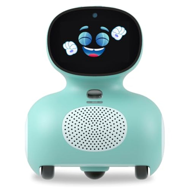 Miko Mini with 2 Years Free Max: AI Robot for Kids | Fosters STEAM Learning & Education | Packed with Games, Dance, Singing | Child-Safe Conversational Learning | Ideal Gift for Boys & Girls 5+ Blue - Unboxify