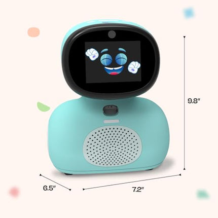 Miko Mini with 2 Years Free Max: AI Robot for Kids | Fosters STEAM Learning & Education | Packed with Games, Dance, Singing | Child-Safe Conversational Learning | Ideal Gift for Boys & Girls 5+ Blue - Unboxify