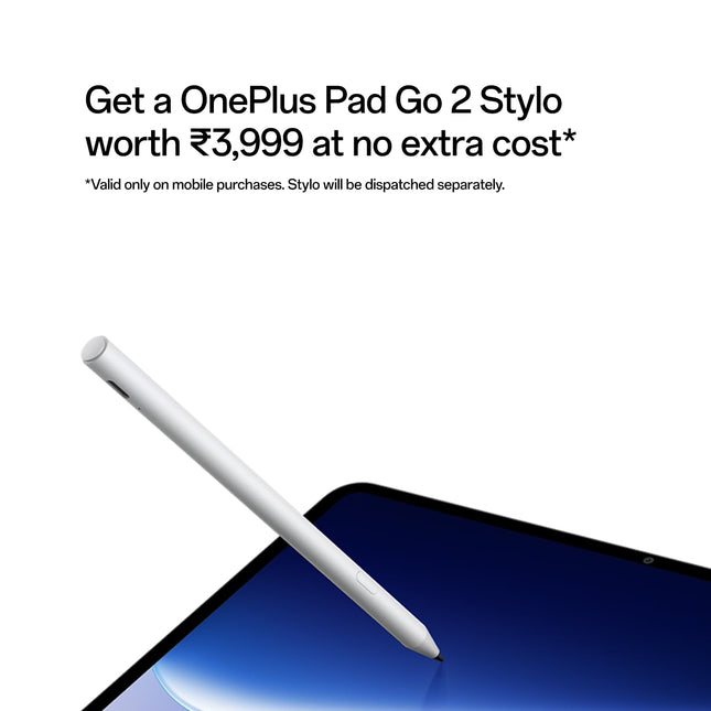 OnePlus Pad Go 2 8 GB RAM 256 GB ROM 12.1 inch with Wi-Fi Only Tablet (Shadow Black)