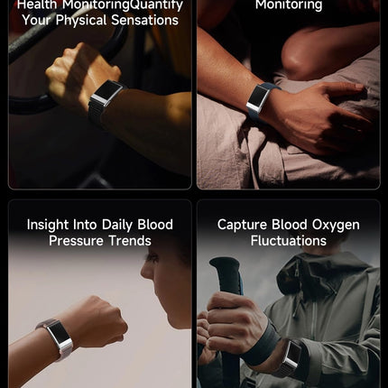 élixir SENSE Health & Fitness Tracker | Advanced 24/7 HRV, ECG, SpO₂, BP & Skin Temp Monitoring | Sleep, Stress & Activity Tracking | Body Composition Analysis | Recovery & Wellness Guidance (BRAND NEW/SEALED) - Unboxify