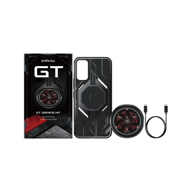 Infinix XG03+X6873 Gaming Accessory Kit  (Black, Red, For Android)