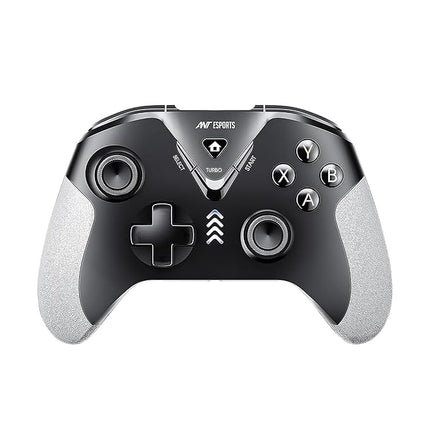 Ant Esports GP365 Pro Wireless Controller with Hall Effect Magnetic Triggers for PC/PS3/Android, 2.4G Connectivity (Black/Grey) - Unboxify