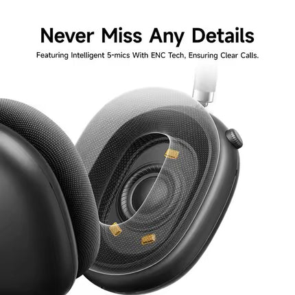AltaX One Flagship Wireless ANC Over-Ear Headphones with Mic | Industry Leading 80H Battery, 40dB ANC, Titanium Drivers, Spatial Audio, HiFi Lossless Sound, Low Latency, Stereo Bass, Multi-Point Bluetooth Headset