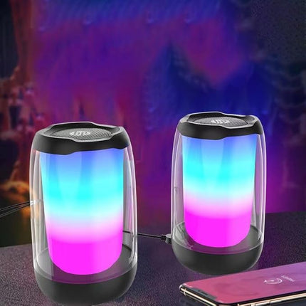 HP Multimedia Speaker DHS-5100, High Power Speaker with Pure and Pleasant Sound Quality; RGB Light Effect; USB Powered; Bluetooth® 5 connectivity Support; Dual Speaker Design - Unboxify