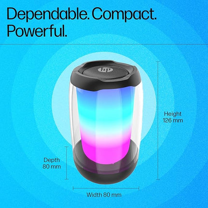 HP Multimedia Speaker DHS-5100, High Power Speaker with Pure and Pleasant Sound Quality; RGB Light Effect; USB Powered; Bluetooth® 5 connectivity Support; Dual Speaker Design - Unboxify