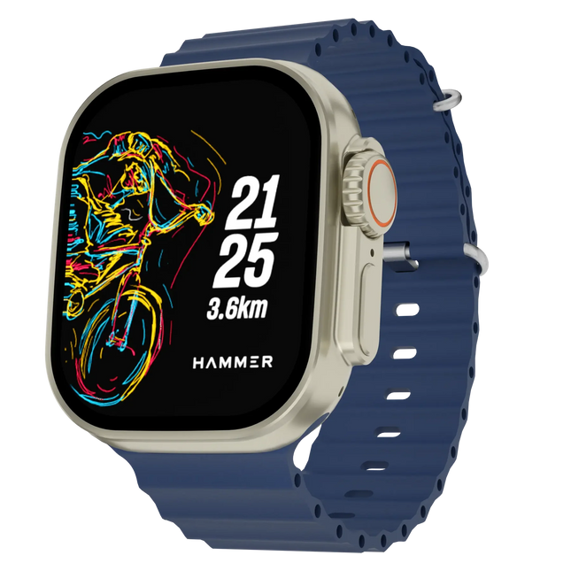 Hammer Active 2.0 Plus Bluetooth Calling Smartwatch with Gesture Control