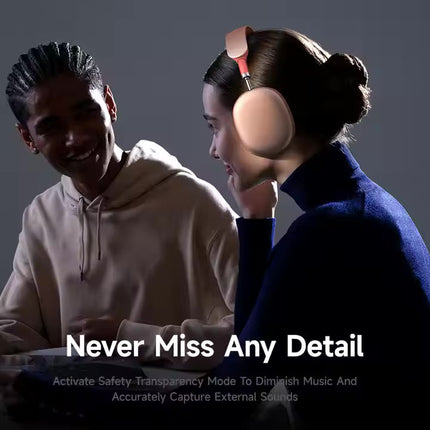 AltaX One Flagship Wireless ANC Over-Ear Headphones with Mic | Industry Leading 80H Battery, 40dB ANC, Titanium Drivers, Spatial Audio, HiFi Lossless Sound, Low Latency, Stereo Bass, Multi-Point Bluetooth Headset