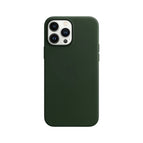 iPhone 13 Pro Max Leather Case/Sequoia Green