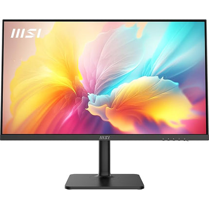 MSI Modern MD272XP 27 Inch FHD Office Monitor - 1920 x 1080 IPS Panel, 100 Hz, Eye-Friendly Screen, HDR Ready, Built-in Speakers, 4-Way Adjustable Stand, KVM - DP 1.2a, HDMI 1.4b, USB Type-C - Unboxify