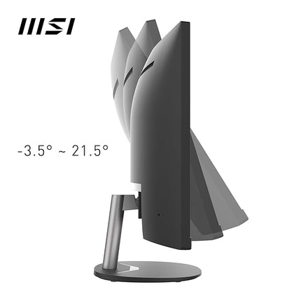 MSI PRO MP341CQ 34-Inch Full HD Computer Monitor - Professional Curved LED Monitor with 100Hz Refresh Rate, Anti-Glare & Anti-Flicker Technology PC Monitor for Desktop, VESA Mount (Black) - Unboxify