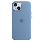iPhone 15 Silicon Case/Winter Blue
