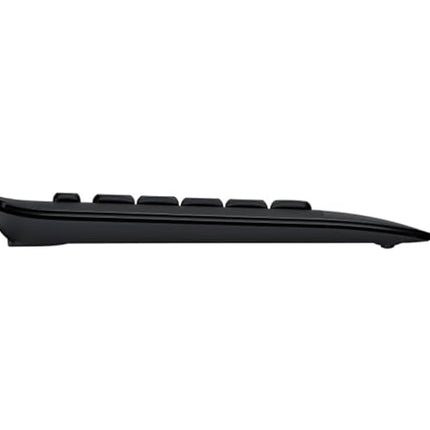 Logitech Signature K650 Wireless Keyboard with Wrist Rest, Full-Size, BLE Bluetooth or Logi Bolt USB Receiver, Comfort Deep-Cushioned Keys, Numpad, Compatible with Most OS/PC/Windows/Mac-Black - Unboxify