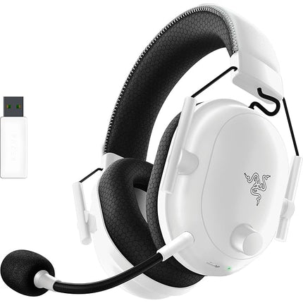 Razer Blackshark V2 Pro Wireless Gaming Headset 2023 Edition: 50Mm Titanium Drivers-Hyperclear Super Wideband Mic-Noise-Isolating Earcups-70 Hour Battery Life-White-Rz04-04530200-R3M1-Over Ear - Unboxify