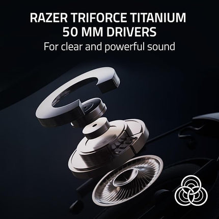Razer Blackshark V2 Pro Wireless Gaming Headset 2023 Edition: 50Mm Titanium Drivers-Hyperclear Super Wideband Mic-Noise-Isolating Earcups-70 Hour Battery Life-White-Rz04-04530200-R3M1-Over Ear - Unboxify