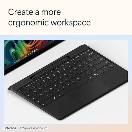 Microsoft Surface Pro 11 Keyboard with Pen Storage Black - EP2-01841 - Unboxify