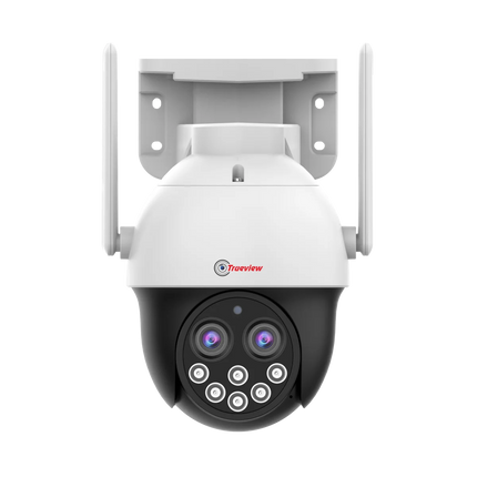 Trueview 4MP Smart CCTV Dual Lens 4G Sim Based Pan/Tilt 10X Combined Zoom Outdoor Indoor Security Camera, Water Proof, 2 Way Talk, Cloud Storage - Unboxify