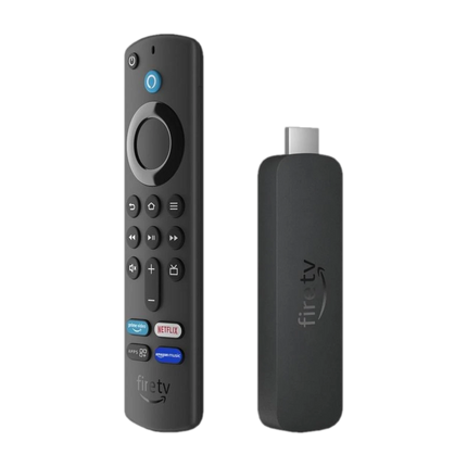 Firetv Stick 4K streaming device, supports Wi-Fi 6, HDR10+ Media Streaming Device (JET Black)
