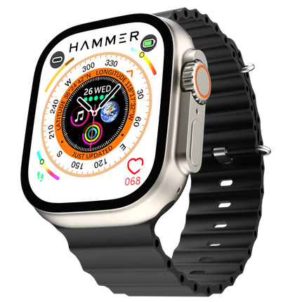 Hammer Ultra Classic with 2.01" Largest Display Bluetooth Calling Smartwatch