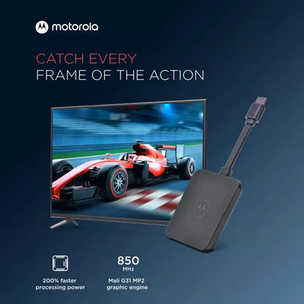 MOTOROLA DVM4KA01 Media Streaming Device (Black)