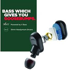 Nu Republic Anthem X7 Bluetooth  (Black, True Wireless)