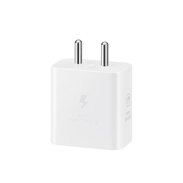Samsung Original 25W Type-C Travel Adaptor Without Cable, White