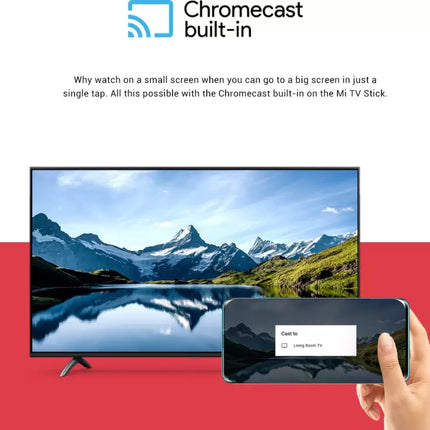 Mi TV Stick with Built in Chromecast  (Black)