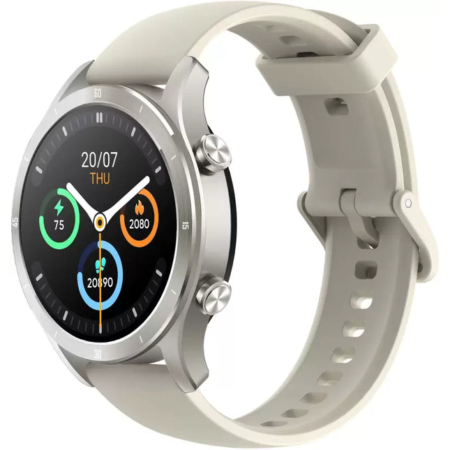 realme TechLife Watch R100 Bluetooth Calling & 1.32 in Metallic Dial Smartwatch