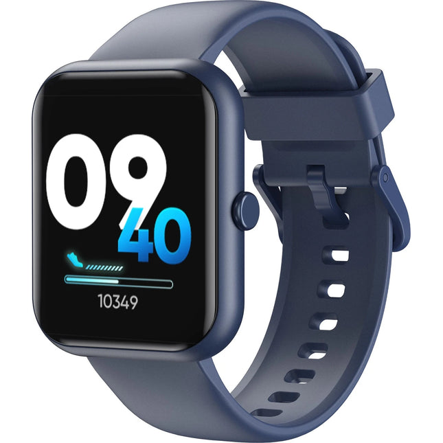 DIZO Watch D Plus with 1.85inch,550nits display&14 day battery (Blue Strap, Free Size)