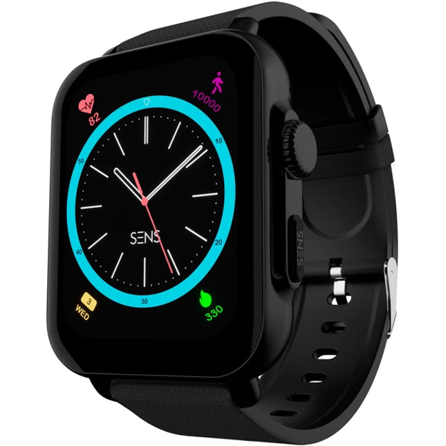 SENS EDYSON 3 with 1.8 Display, BT Calling, AI Voice Assistant & 150+ Watch Faces Smartwatch - Unboxify