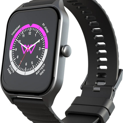 Wings Prime Smartwatch with 1.96" HD IPS Display and 60Hz Refresh Rate, Digital Smartwatch with Single Chip BT Calling, Upto 7 Days of Battery