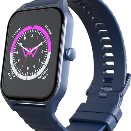 Wings Prime Smartwatch with 1.96" HD IPS Display and 60Hz Refresh Rate, Digital Smartwatch with Single Chip BT Calling, Upto 7 Days of Battery