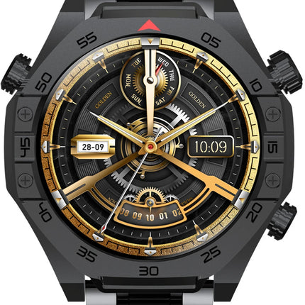 TIMEX Smart NexGen 1.43"(3.6cm) AMOLED Display with Functional Crown and BT Calling Smartwatch for Unisex