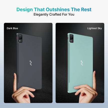 Ai+ PulseTab 6 GB RAM 128 GB ROM 10.95 inch with Wi-Fi+4G Gaming MediaTek Helio G88 Octa Core Tablet (Lightest Sky)