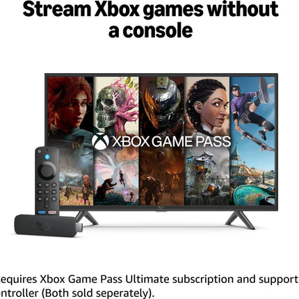 Firetv Stick 4K Plus, smart voice search with Alexa+, Cinematic 4K streaming, HDR10+ Media Streaming Device (Black)