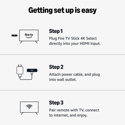 Firetv Stick 4K Plus, smart voice search with Alexa+, Cinematic 4K streaming, HDR10+ Media Streaming Device (Black)