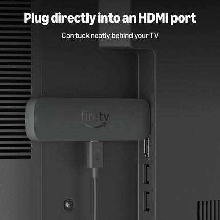 Firetv Stick 4K Plus, smart voice search with Alexa+, Cinematic 4K streaming, HDR10+ Media Streaming Device (Black)