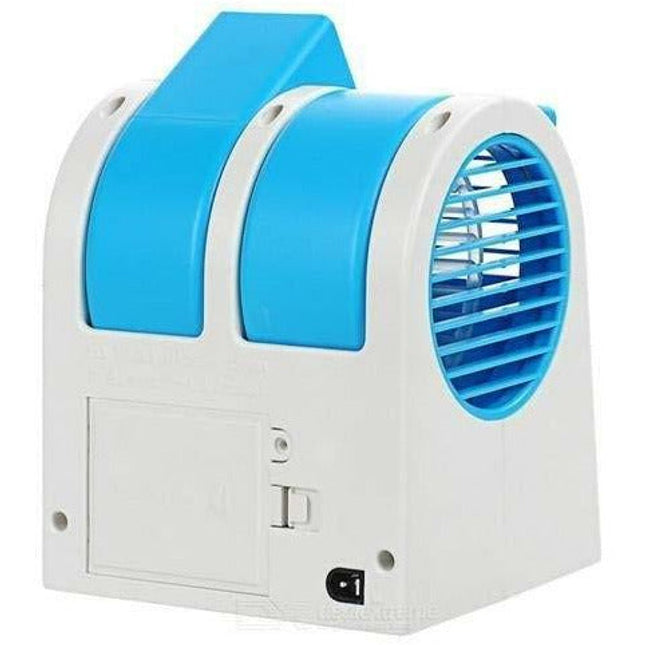 Techavent Mini USB Fragrance Air Cooling Fan Portable Desktop Blower/ Air Cooler - Assorted Color - Grabgear.in