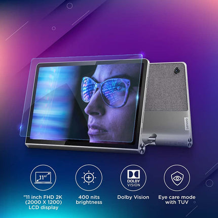 Lenovo Tab Yoga 11 (11 inch/ 27.94 cm, 4GB, 128GB,Wi-Fi+ LTE), Storm Grey (UNBOXED) - Unboxify